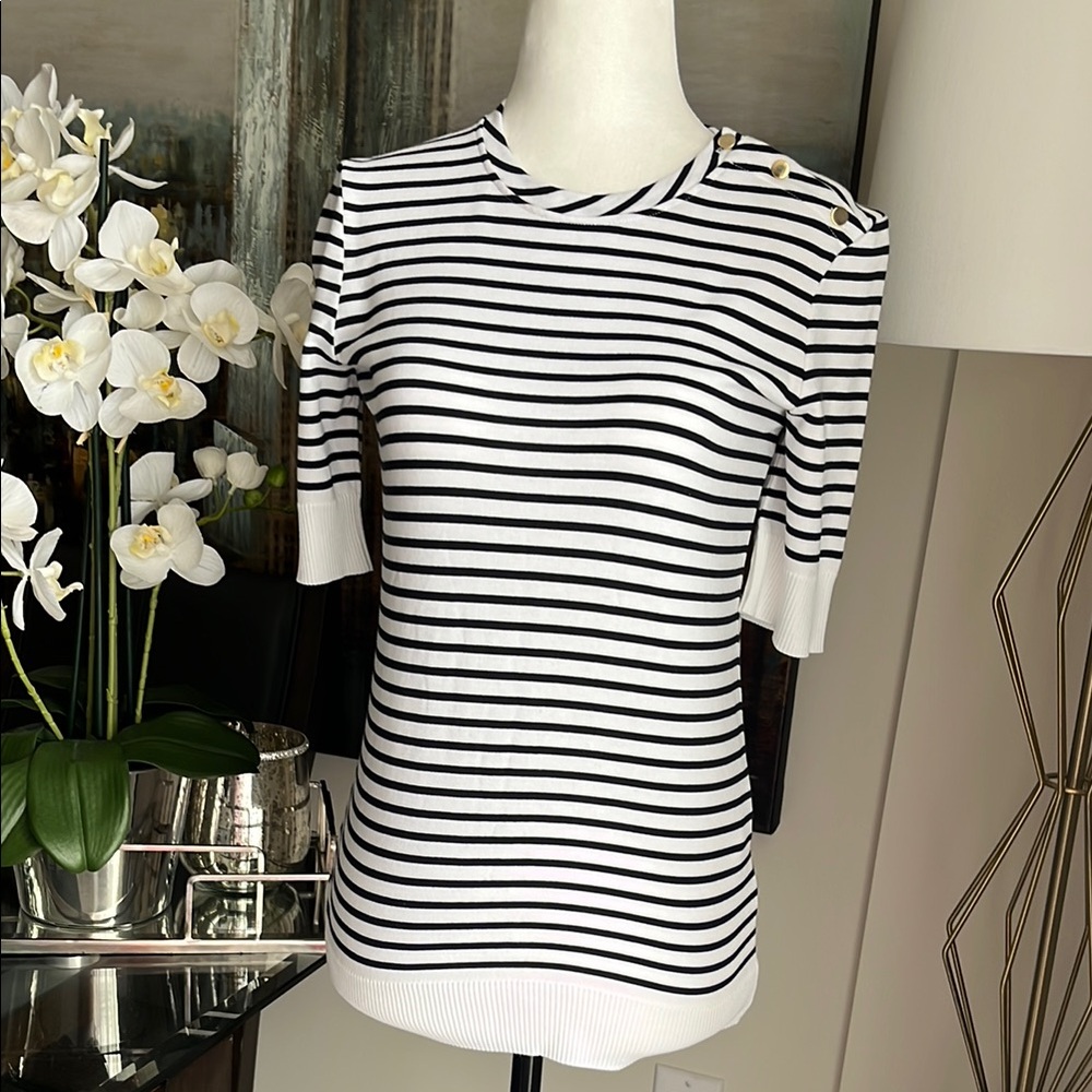 NWOT LK Bennett striped top